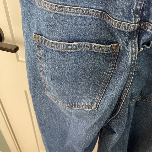 Universal Thread Women's Blue Denim Overalls size 6 - Picture 6 of 7